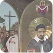 Icon of Charity: With Light in the Eyes (Icon of St. Vincent)